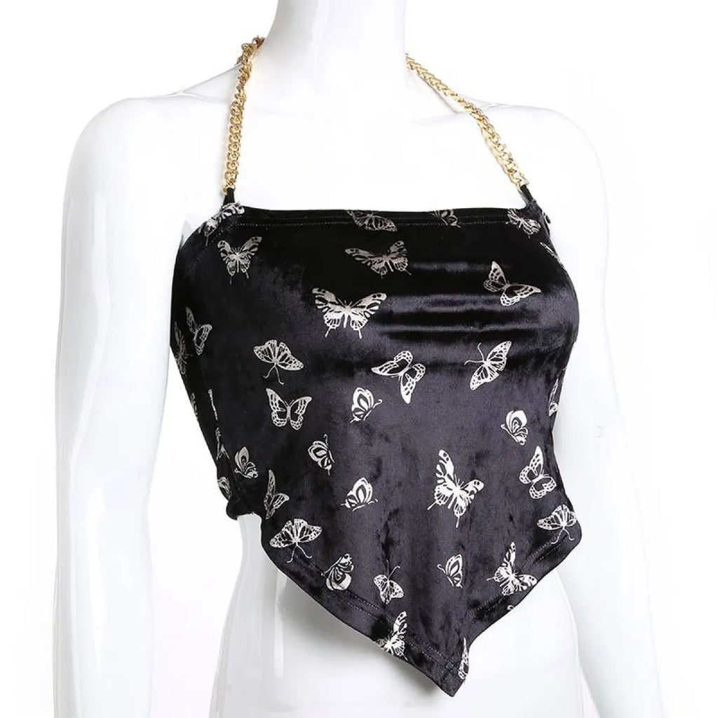 Butterfly Crop Top