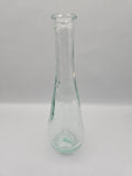 Vintage Glass Bottle – 7" x 2", Elegant Teardrop Shape