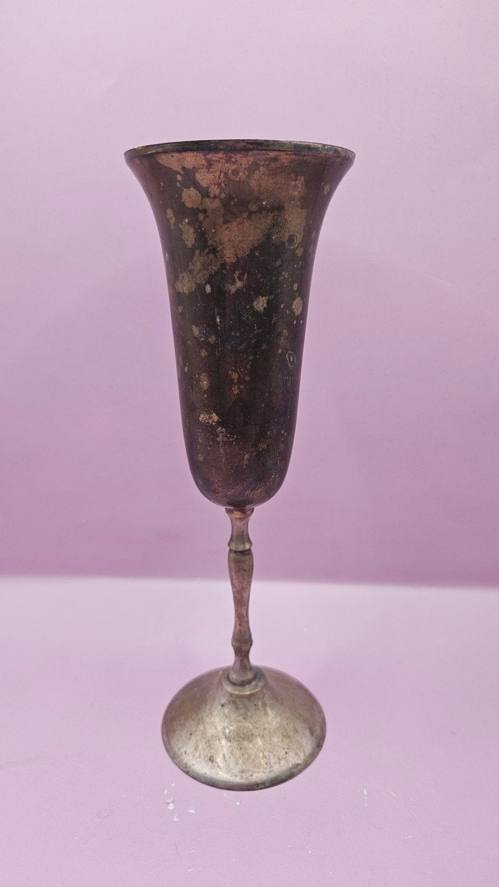 Vintage International Silver Co. India Goblet Set – Set of 4 Silver-Plated Chalices