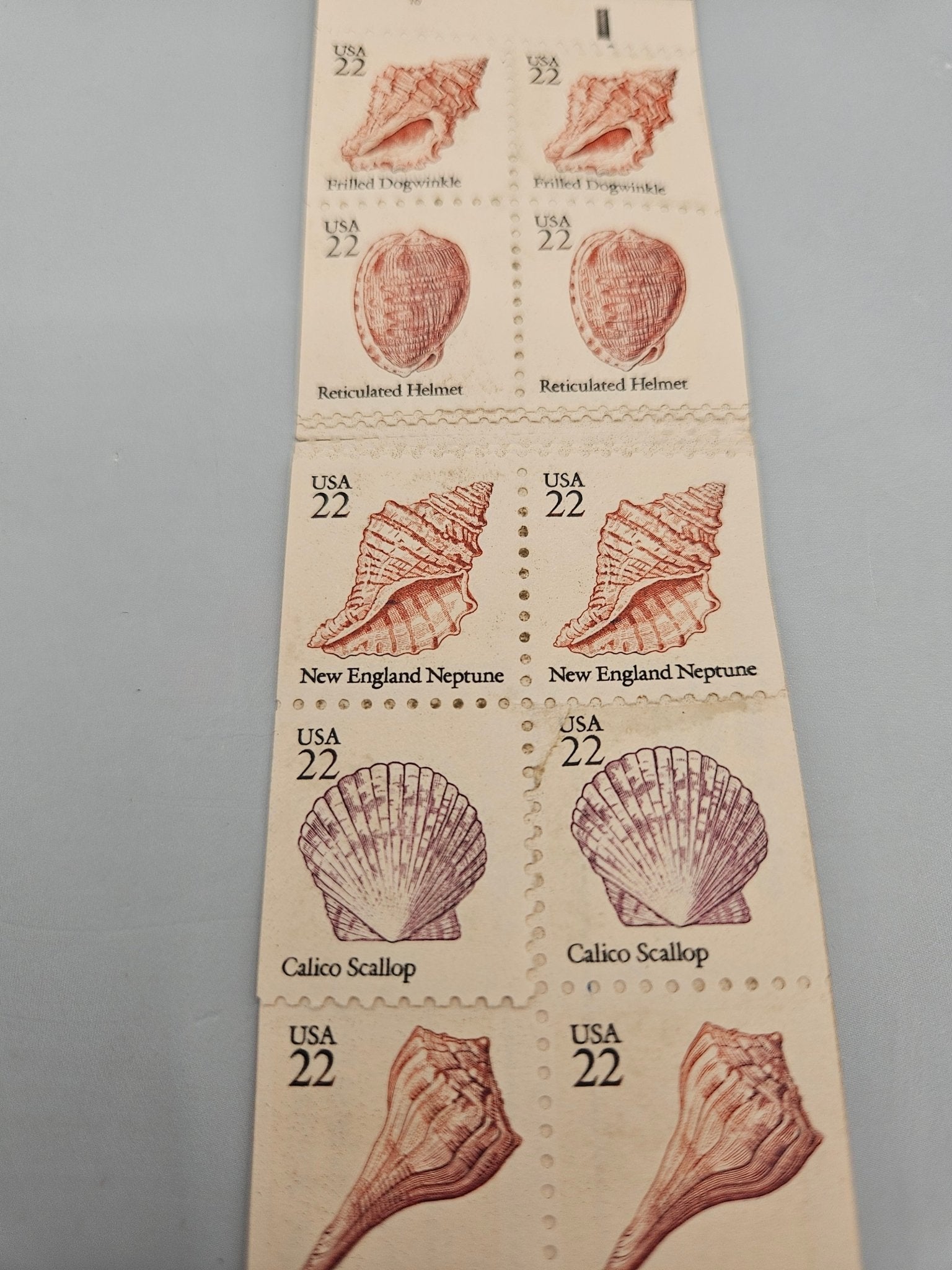 Vintage Lot of Stamps – Freedom to Speak, George Washington, Omnibus, Seashell, Conestoga Wagon