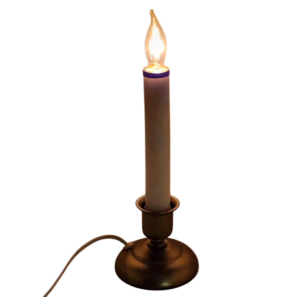Cape Cod - Pewter Electric Sensor 9 Inch Window Candle