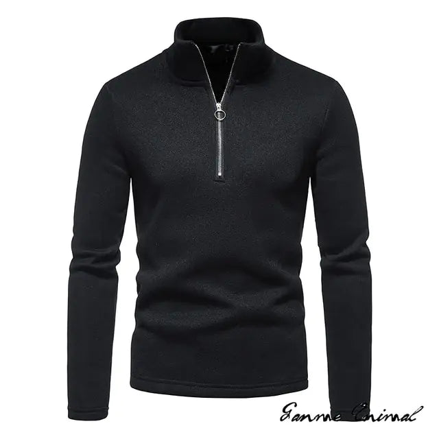 Warm Zipper Sweater Winter Jacket - # BOAA13510005