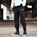 Webbing Harem Trousers - # BOAA13410027