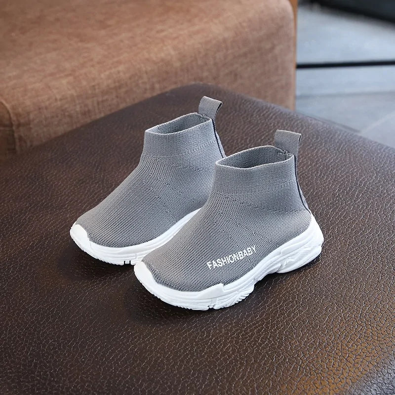 Winter Kids Slip-on Breathable Snow Boots Casual Shoes - # BOAA71510007