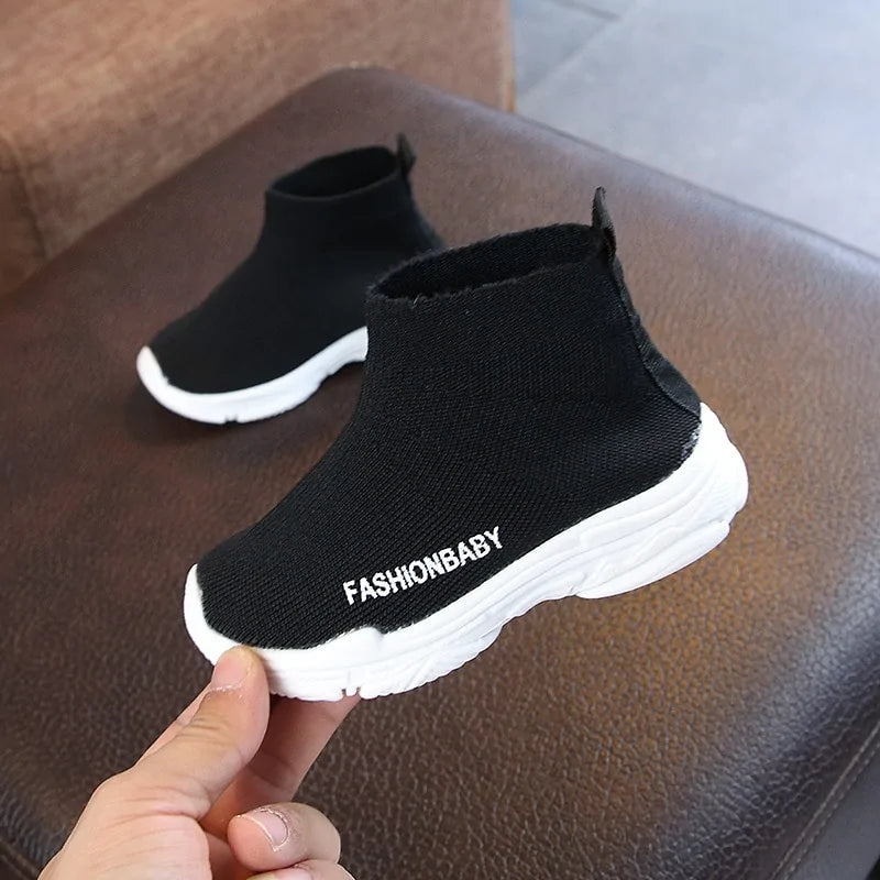 Winter Kids Slip-on Breathable Snow Boots Casual Shoes - # BOAA71510007