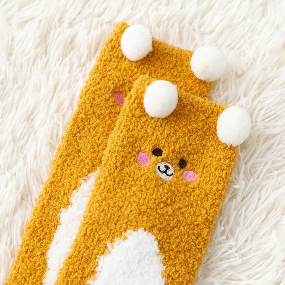 Women's  Fuzzy Socks Winter Warm Fleece - # GIAA231010005