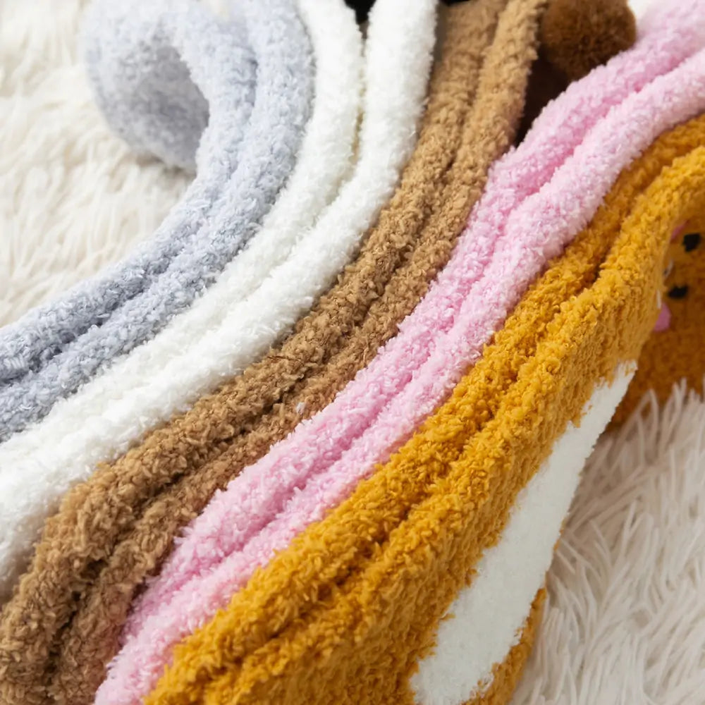 Women's  Fuzzy Socks Winter Warm Fleece - # GIAA231010005